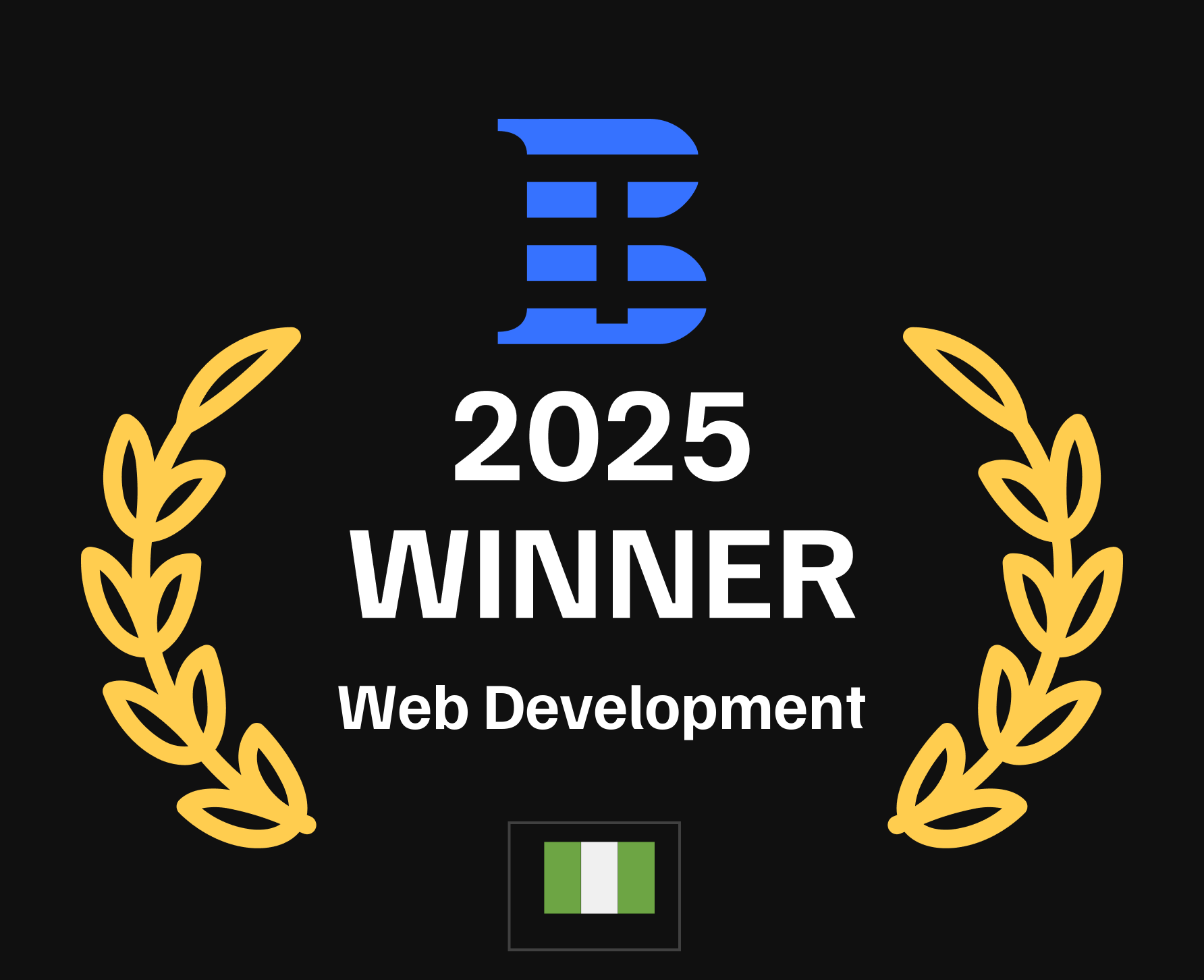 2025 Web Development Award
